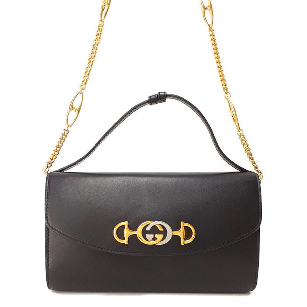 GUCCI Zumi Chain Shoulder Bag